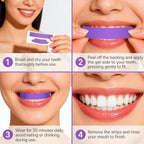 Purple Teeth Whitening Strips